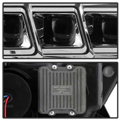 Spyder 16-20 Toyota Tacoma Halogen Model Only High-Power LED Headlights - Chrome PRO-YD-TT16HALAP-C SPYDER