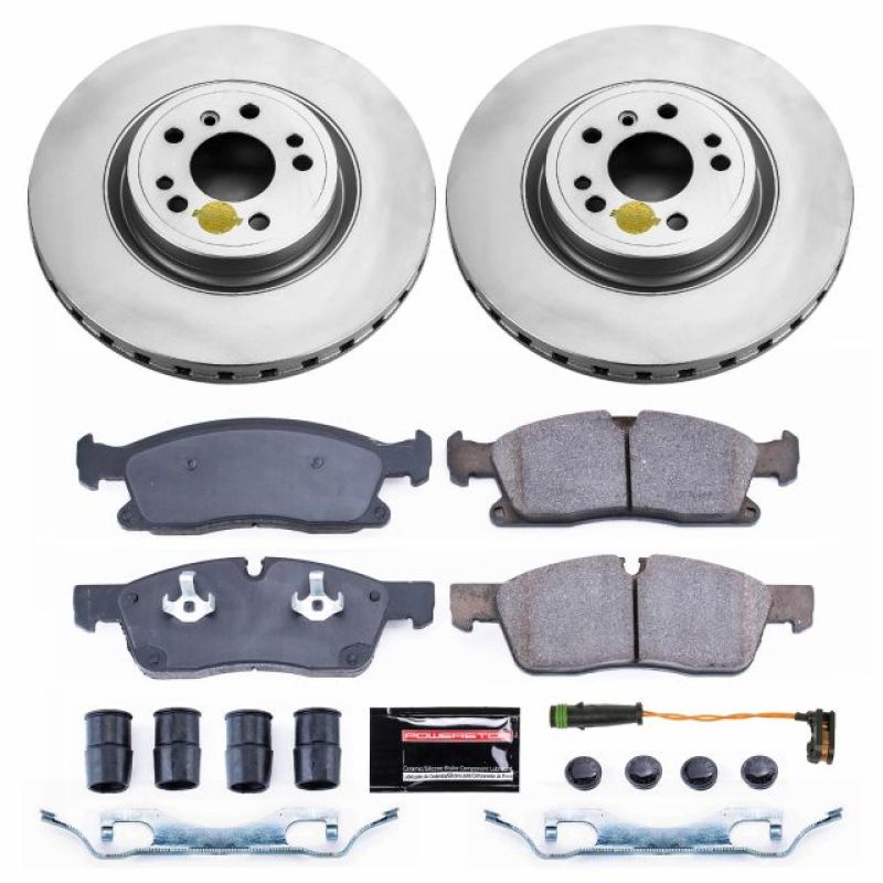 Power Stop 2016 Mercedes-Benz GLE300d Front Z23 Evolution Sport Coated Brake Kit PowerStop
