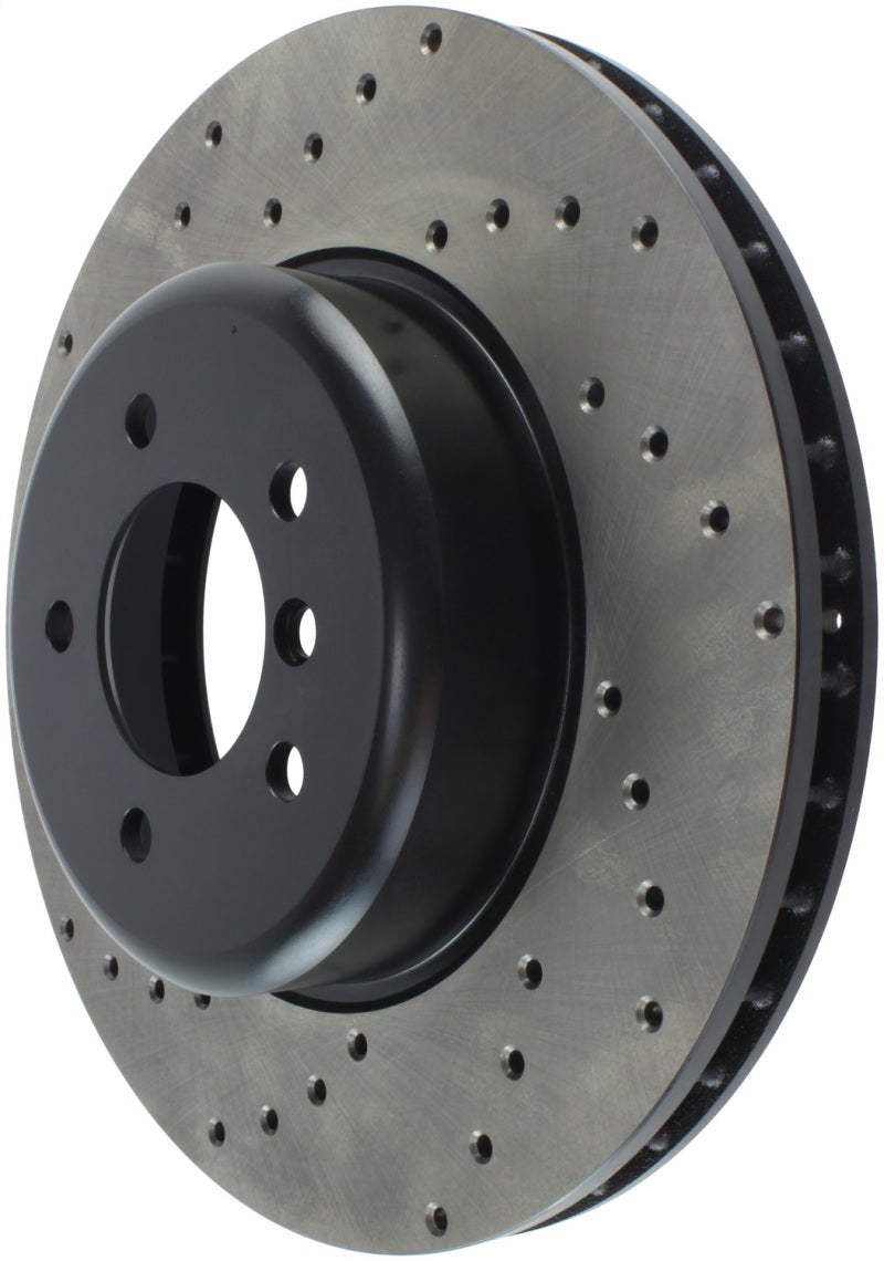 StopTech 04-10 BMW 5-Series & 6-Series Drilled Right Front Rotor Stoptech
