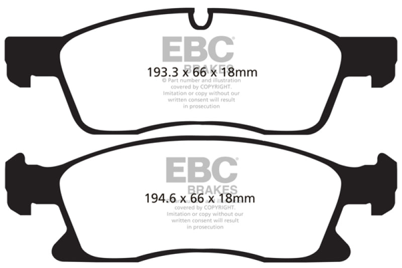 EBC BlueStuff Brake Pads - DP51871NDX