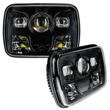 Load image into Gallery viewer, Oracle 7inx6in 40W Replacement LED Headlight - Black (Pair) SEE WARRANTY