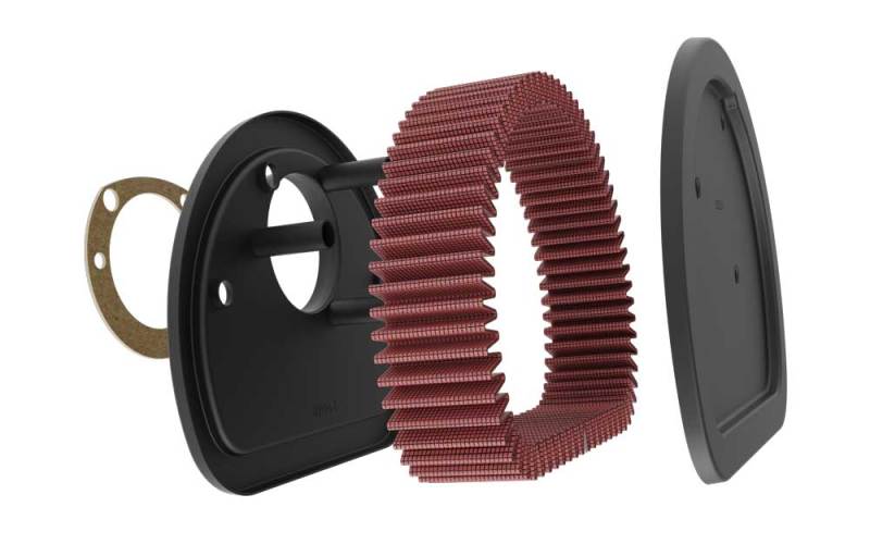 K&N Replacement Air Filter 1.625in H for Harley Davidson K&N Engineering