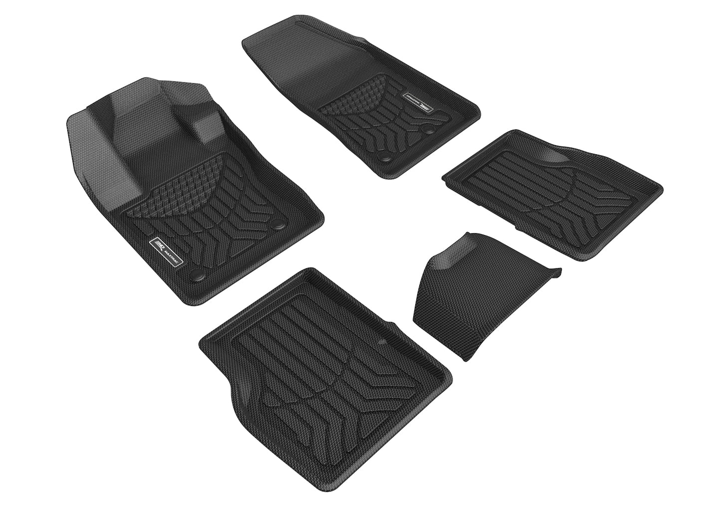 3D Maxpider A5JP01601809 17-24 Jeep Compass Maxtrac Black R1 R2