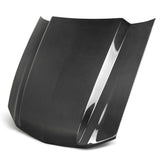 Anderson Composites 10-12 Ford Mustang Carbon Cowl Hood AC-HD10FDMU-CJ