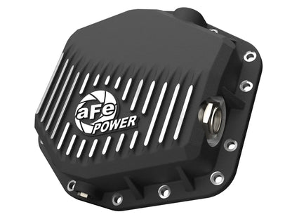 aFe Ford Bronco Raptor 22-25 V6-3.0L POWER Pro Series Rear Differential Cover Black w/ Machined Fins