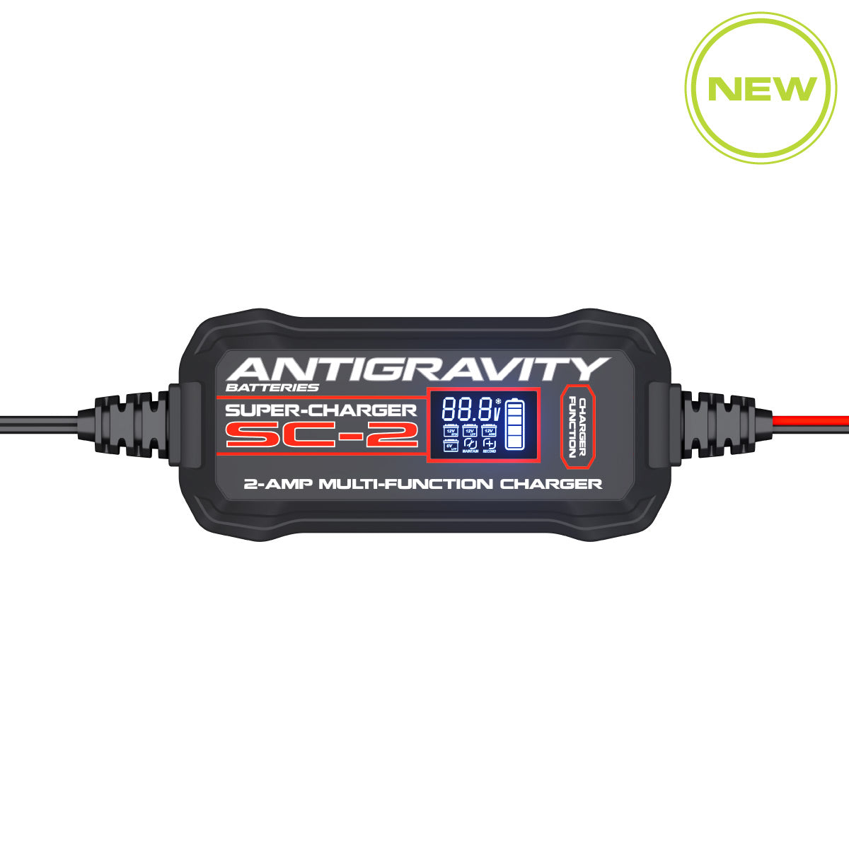 Antigravity SC-2 Super-Charger (Automotive/Motorcycle/Powersport) Battery Charger AG-BC-SC-2