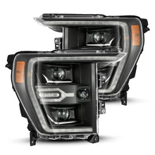 Load image into Gallery viewer, AlphaRex 880139 21-23 Ford F150 / 21-23 Ford F150 Raptor LUXX-Series LED Projector Headlights Black - 880139