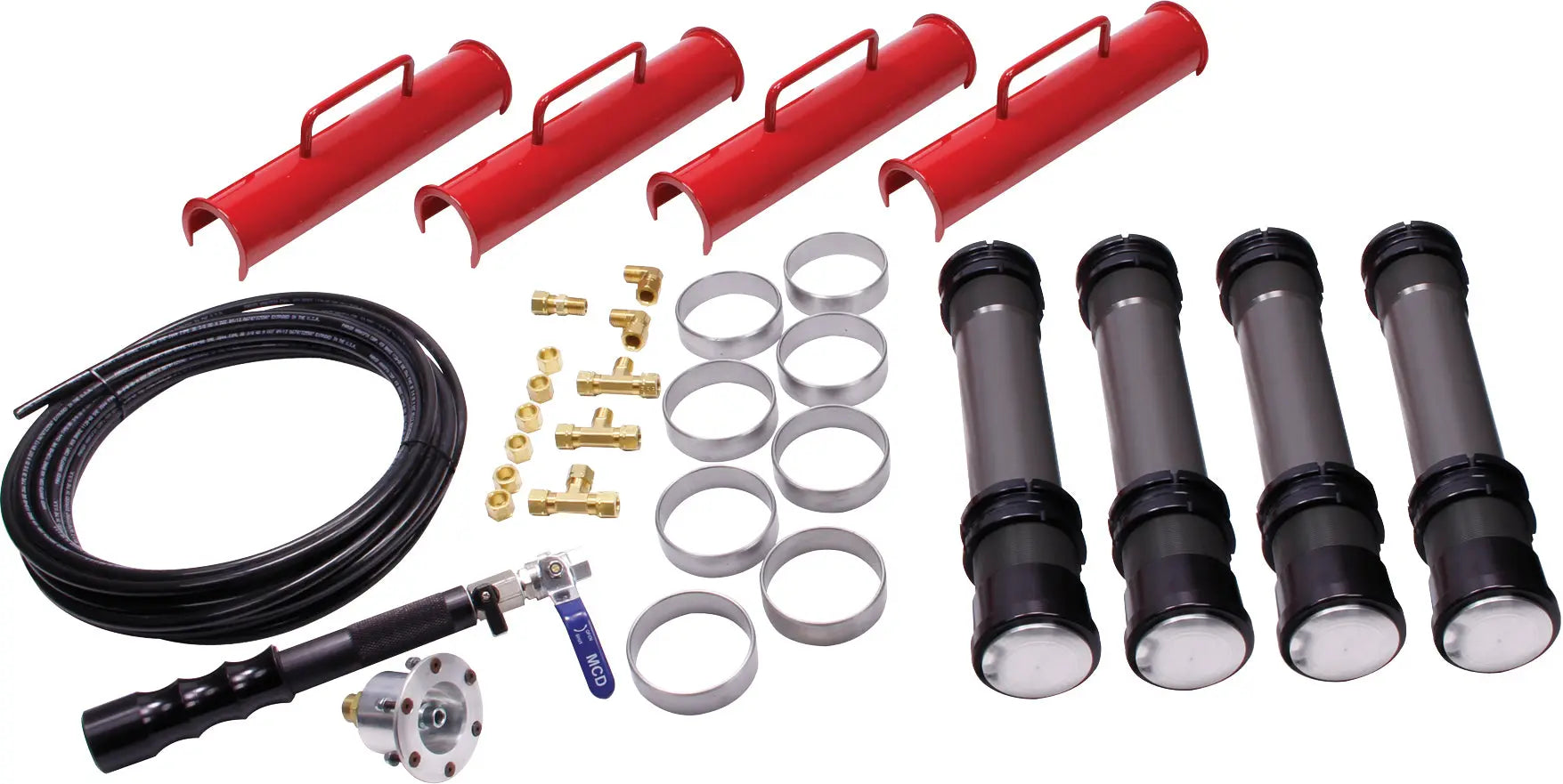 Air Jacks Complete Kit 11.75in ALLSTAR PERFORMANCE