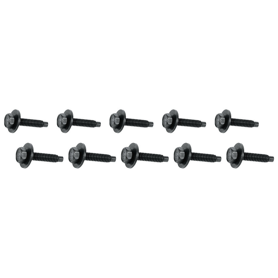 Body Bolt 1-1/8in 10pk Black ALLSTAR PERFORMANCE