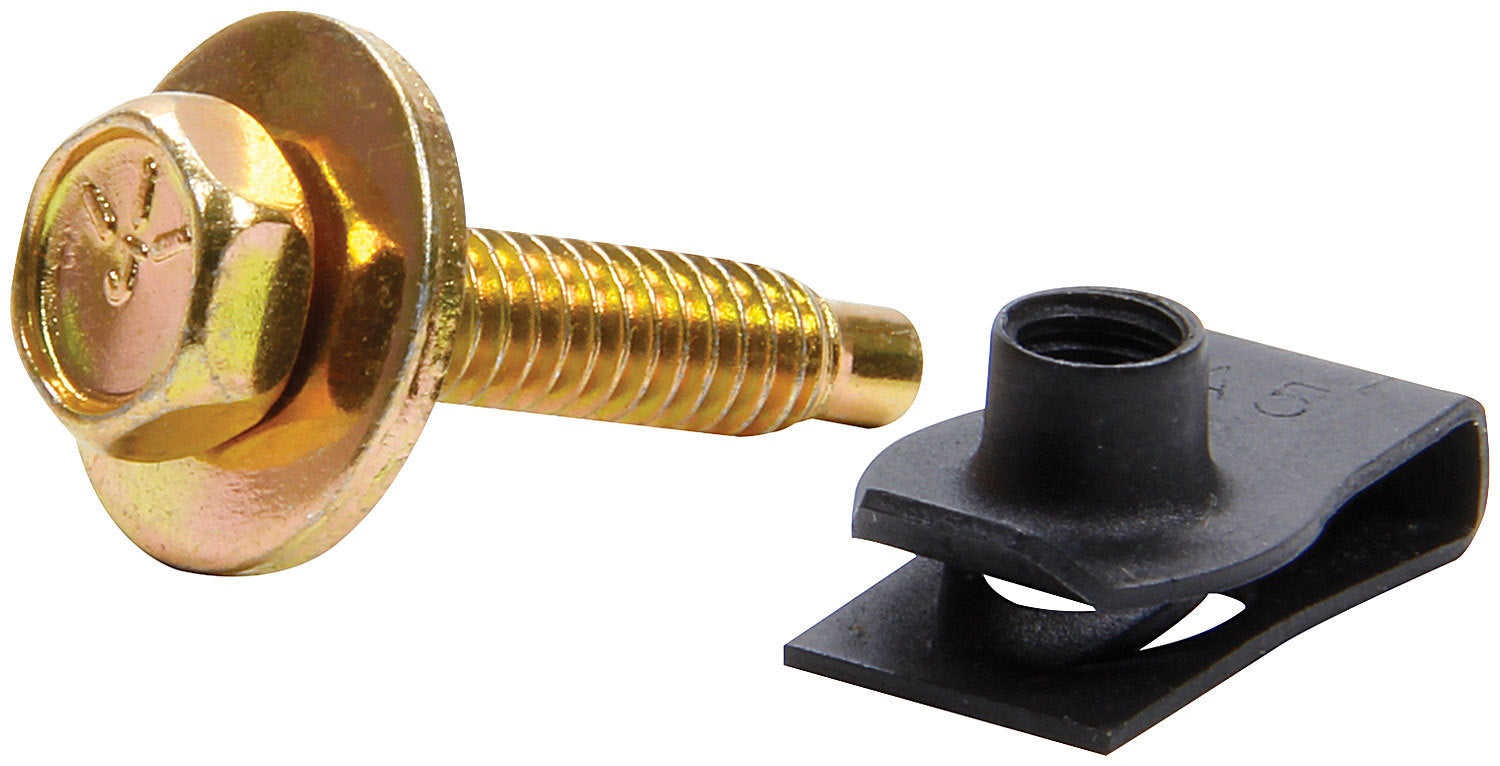 Body Bolt Kit w/ Clips 50pk Gold ALLSTAR PERFORMANCE