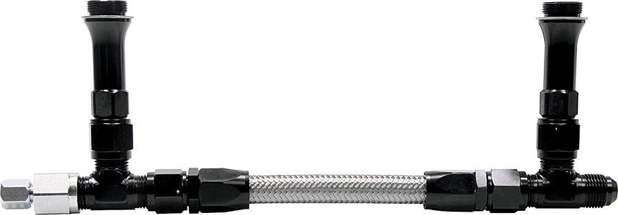 Fuel Line Kit 9-5/16in Std Holley Black ALLSTAR PERFORMANCE