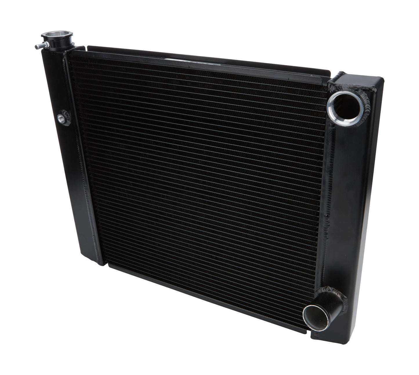 Dual Pass Radiator 19x31 1 Row Lightweight Black ALLSTAR PERFORMANCE