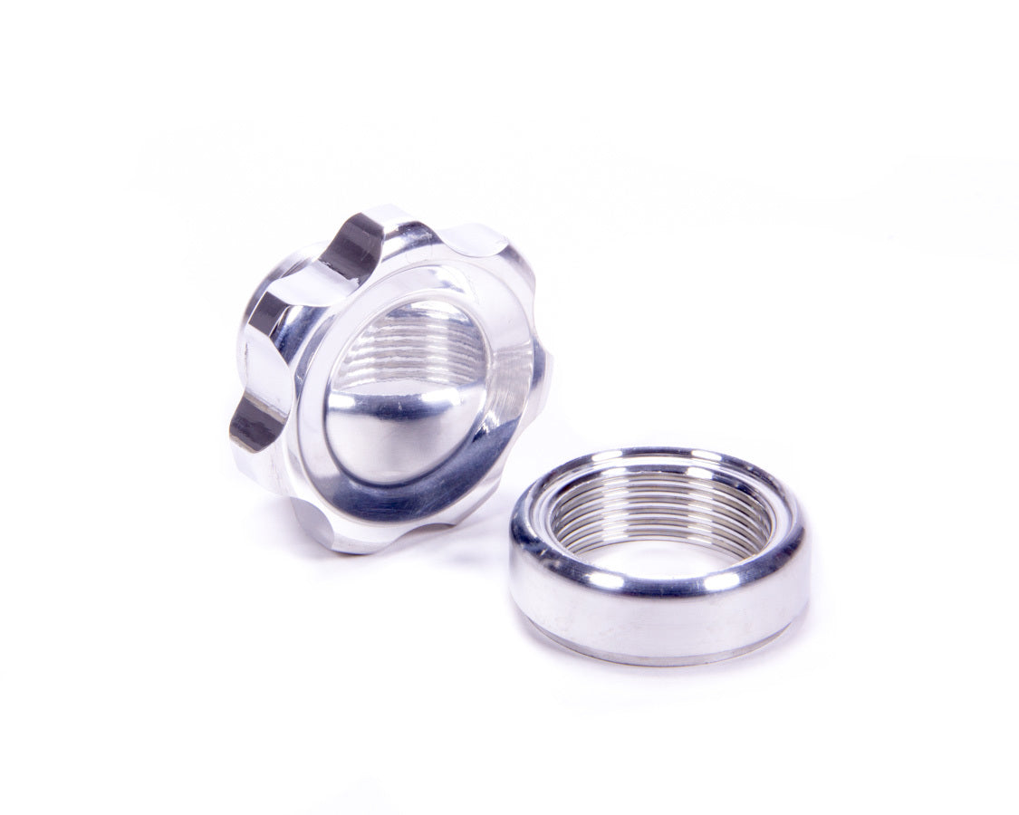 Filler Cap Polished with Weld-In Alum Bung Small ALLSTAR PERFORMANCE