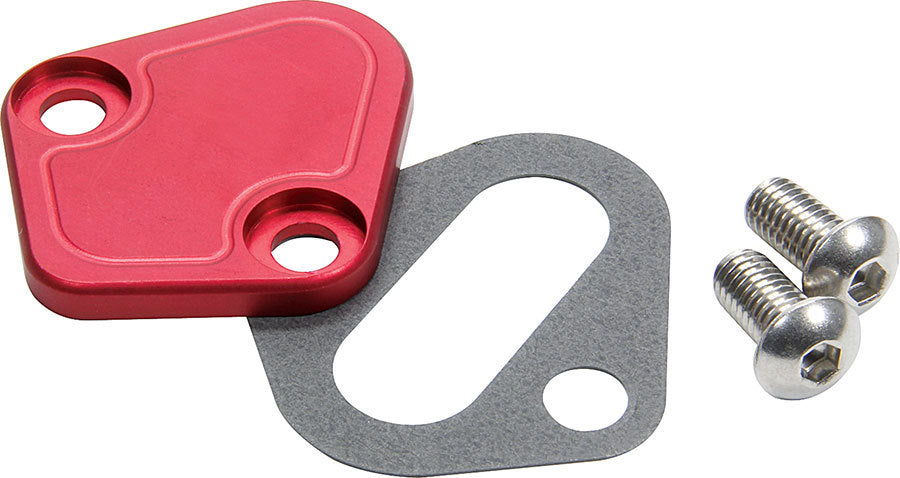 BBC F/P Block Off Plate Red ALLSTAR PERFORMANCE