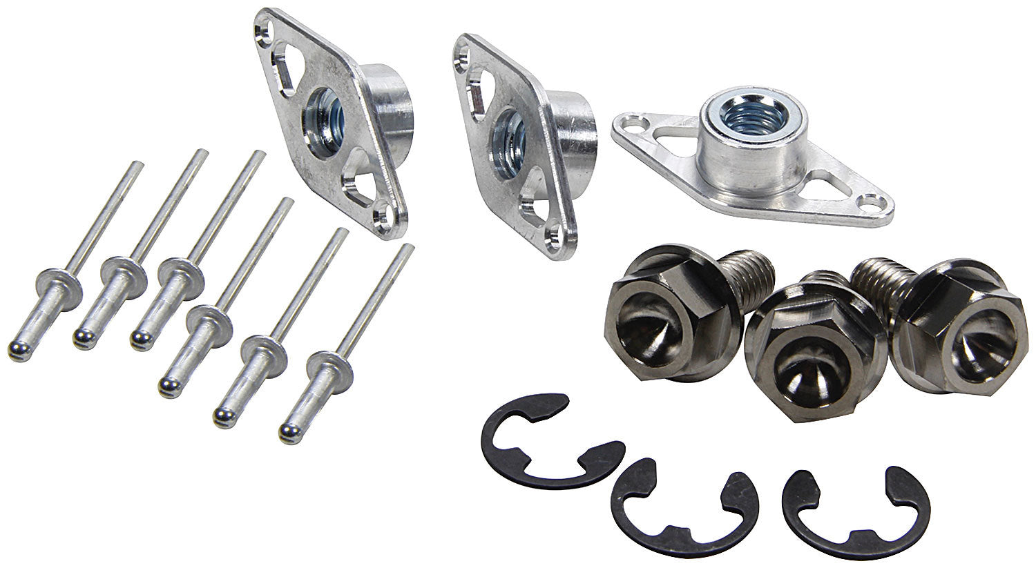 Sprint Wheel Cover Bolt Kit Titanium ALLSTAR PERFORMANCE