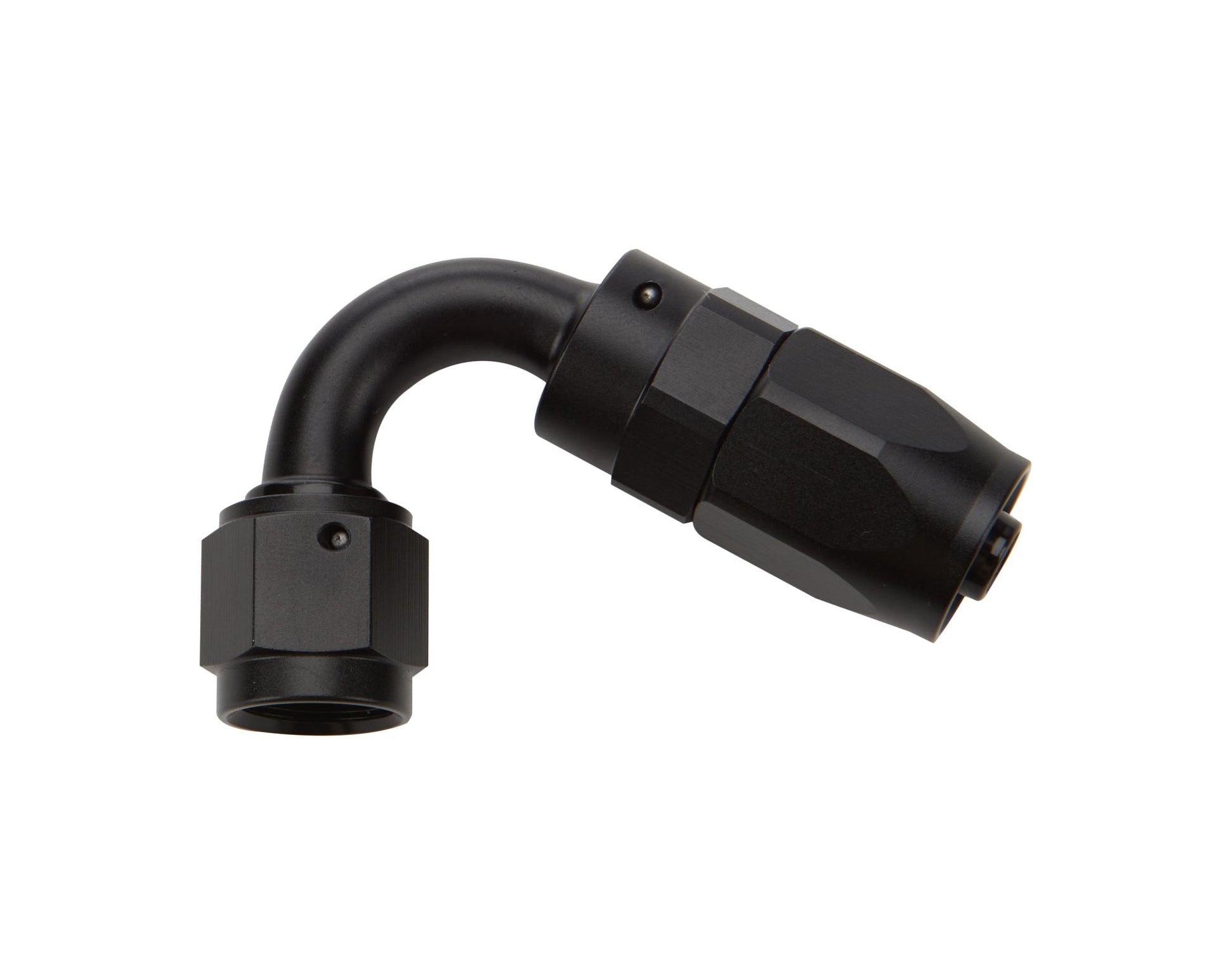 Reusable Hose End Black 120 Deg Elbow -6 ALLSTAR PERFORMANCE