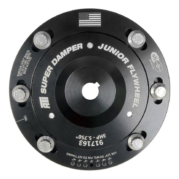 ATI Damper - 5.75in - Aluminum - JR Dragster Flywheel Damper - 3 HP