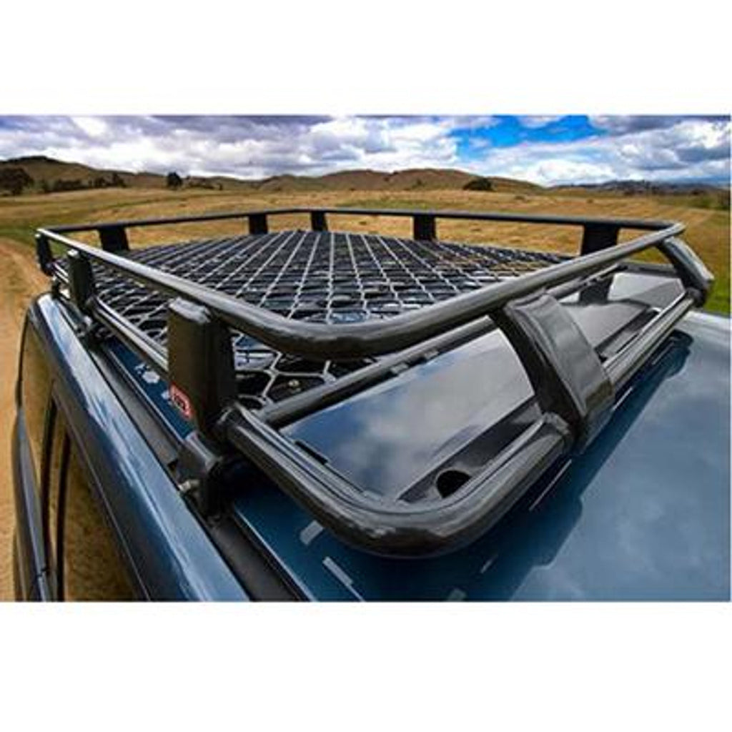 ARB 70In X 44In Alloy Flat Rack With Mesh Floor