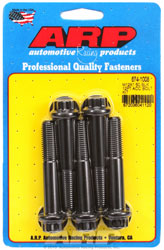 ARP M12 x 1.50 x 70 12pt Black Oxide Bolts (Set of 5)
