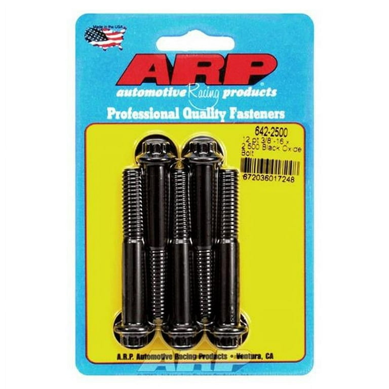 ARP 3/8-16 x 2.500 12pt Black Oxide Bolts