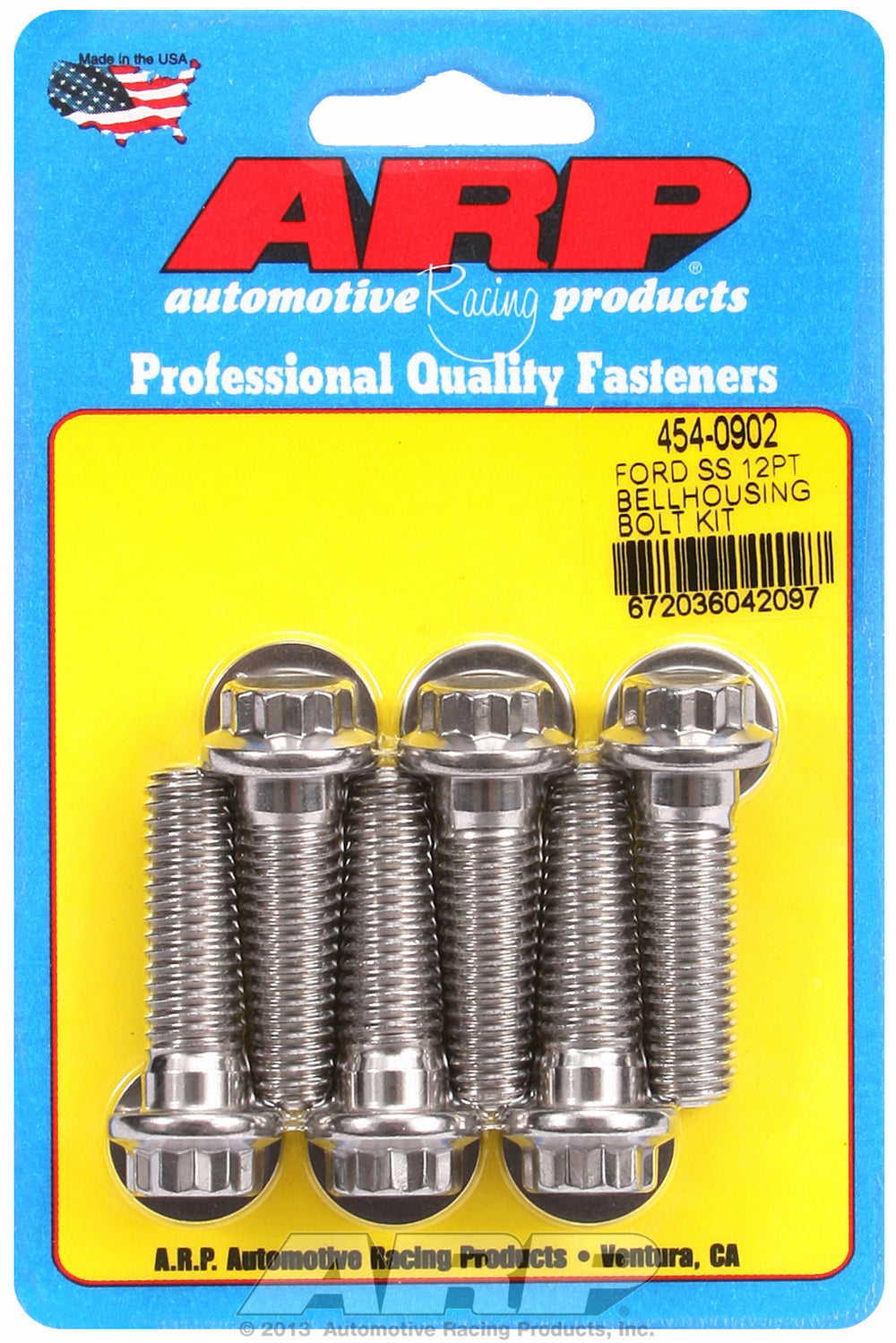 ARP SB Ford 289-302 SS 12pt Head Bolt Kit