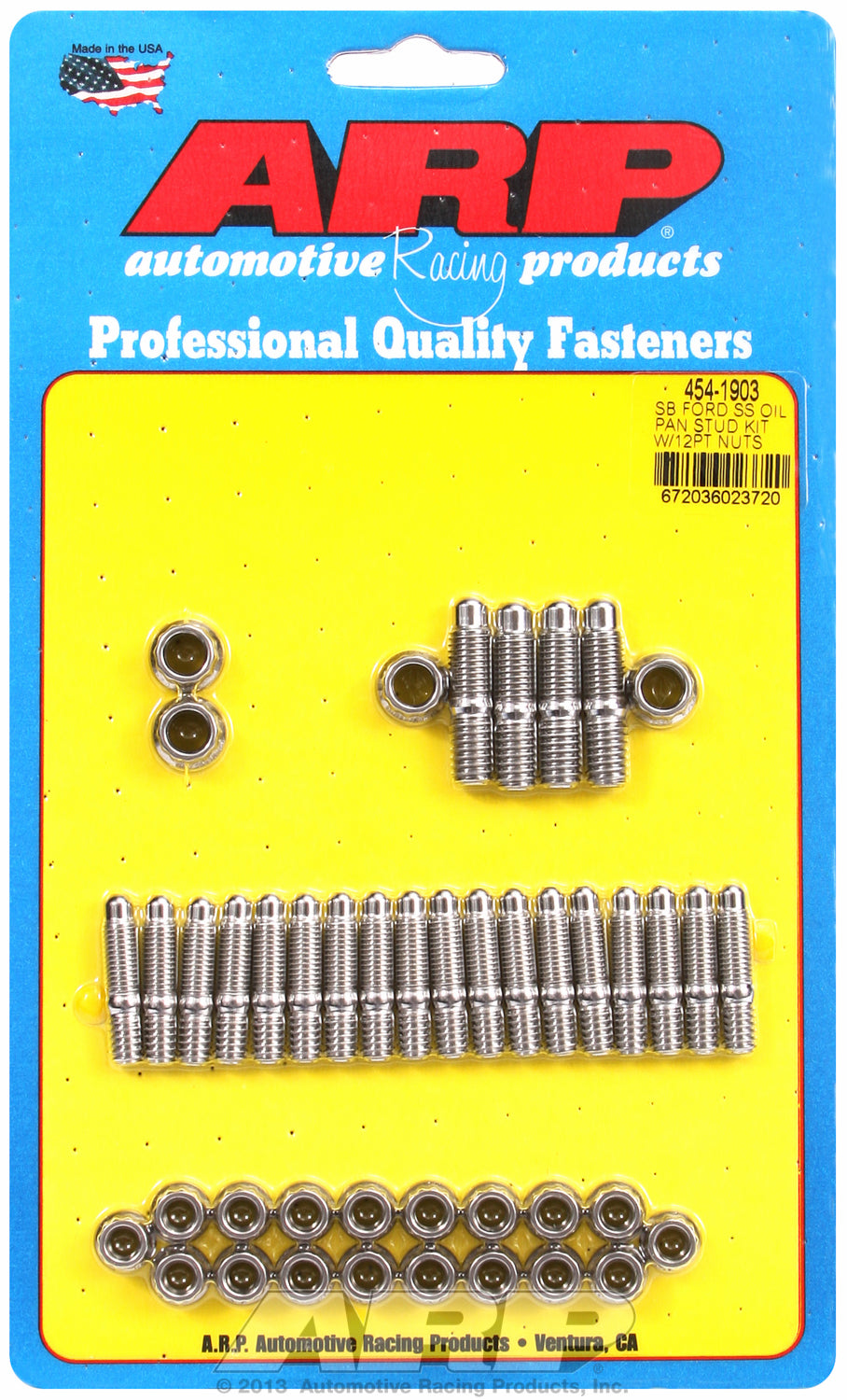 ARP SB Ford SS 12pt Oil Pan Stud Kit
