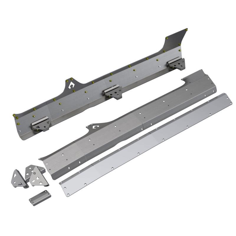 Artec Industries 18-25 Jeep Wrangler JLU Wrangler Jlu Boatside Steel & Aluminum Rocker Armor