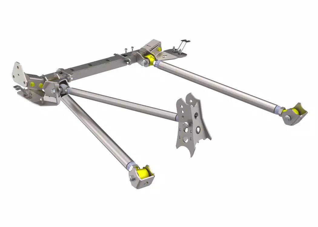 Artec Industries 18-25 Jeep Wrangler JLU Front Et3 Long Arm 1 Ton Axle & 4130 Dom Steel Links