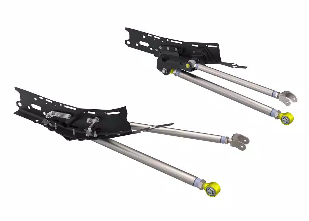 Artec Industries 18-25 Jeep Wrangler JLU Front Bolt-On Long Arm System & 4130 Dom Steel Links