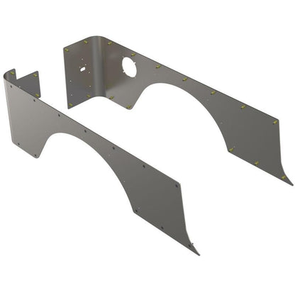 Artec Industries 2004-2007 Jeep Wrangler TJ Unlimited Lj Ljrear Corner Armor Aluminum
