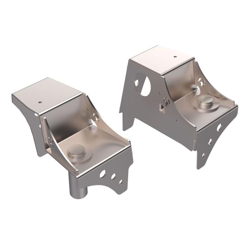 Artec Industries 97-06 Jeep Wrangler TJ Front Frame Coil Bucket: Stock Height 1 Ton Swap Offset