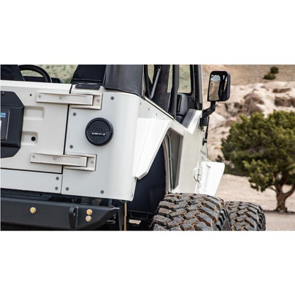 Artec Industries 97-06 Jeep Wrangler TJStandard Rear Corner Armor Aluminum