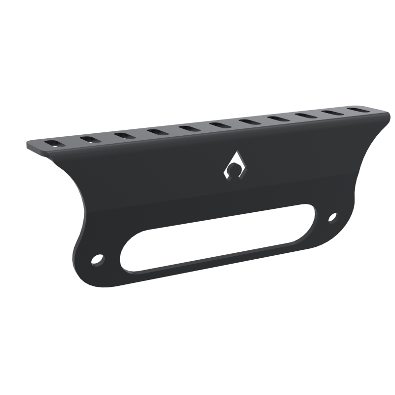 Artec Industries 07-25 Jeep Wrangler JL Jt High Clearance Comp Front Bumper Fairlead Light Bracket