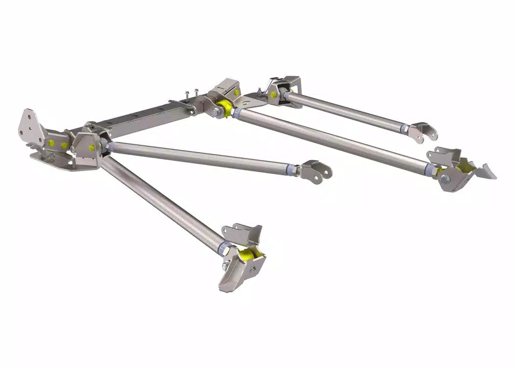 Artec Industries 18-25 Jeep Wrangler JLU Front Et4 Long Arm Upgrade 4130 Dom Steel Links