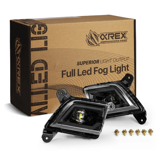 AlphaRex 210017 Chevrolet Silverado DoubleTap Dual Color LED Projector Fog Lights