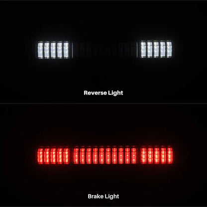 AlphaRex 220086 NOVA-Series Prismatic LED third brake light for 2019-2026 Ram 1500 with black housing and smoked lens