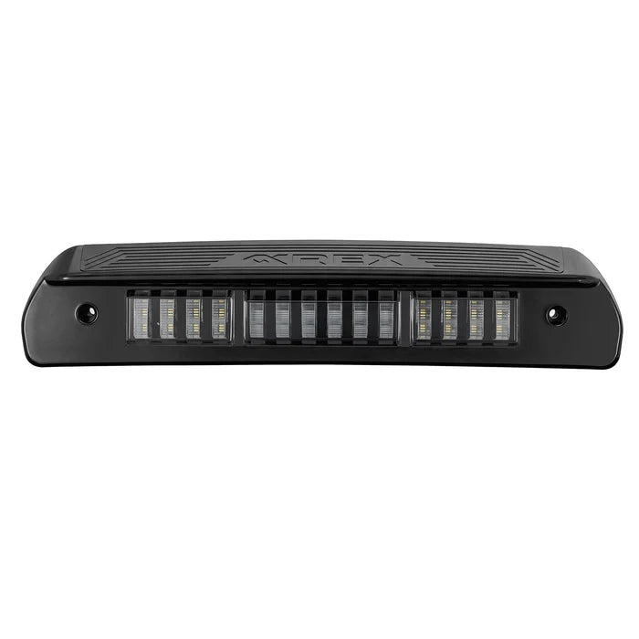 AlphaRex 220092 NOVA-Series Prismatic LED third brake light for 2002-2009 Dodge Ram trucks with Jet Black housing and smoked lens