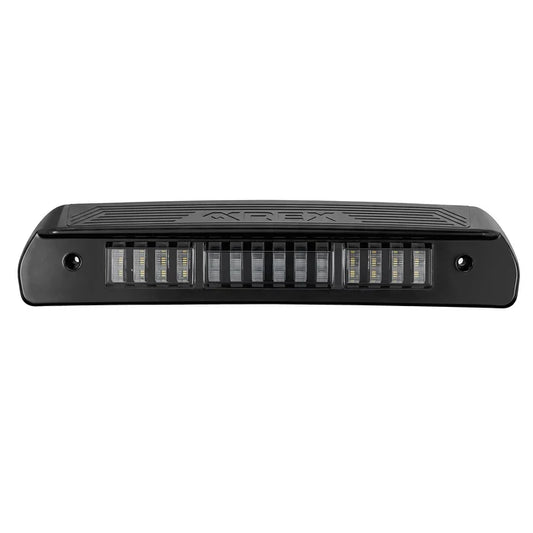 AlphaRex 220092 NOVA-Series Prismatic LED third brake light for 2002-2009 Dodge Ram trucks with Jet Black housing and smoked lens