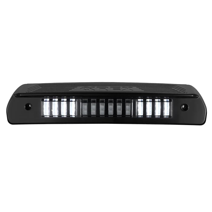AlphaRex 220092 NOVA-Series Prismatic LED third brake light for 2002-2009 Dodge Ram trucks with Jet Black housing and smoked lens