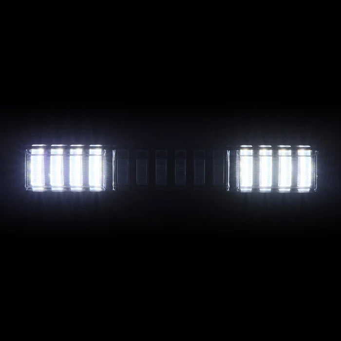 AlphaRex 220092 NOVA-Series Prismatic LED third brake light for 2002-2009 Dodge Ram trucks with Jet Black housing and smoked lens