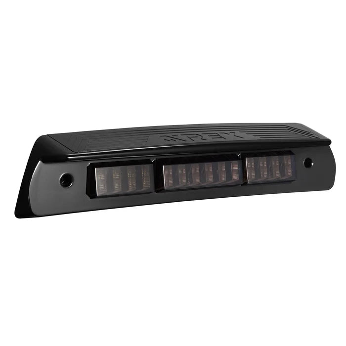AlphaRex 220093 NOVA-Series Prismatic LED third brake light for 2002-2009 Dodge Ram trucks with Alpha-Black housing and smoked lens