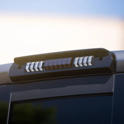 AlphaRex 220093 NOVA-Series Prismatic LED third brake light for 2002-2009 Dodge Ram trucks with Alpha-Black housing and smoked lens