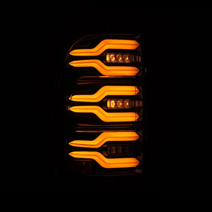 Alpharex 2025 Dodge Ram 1500 Luxx-Series LED Tail Lights - Alpha Black