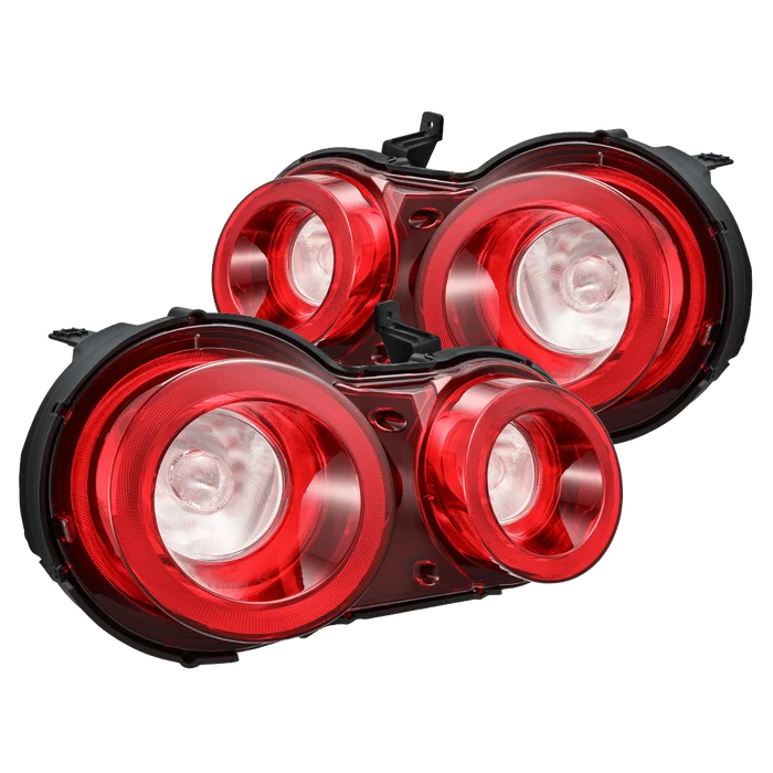 Alpharex 09-25 Nissan GT-R Nova-Series LED Tail Lights - Red Clear