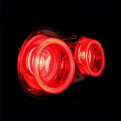 Alpharex 09-25 Nissan GT-R Nova-Series LED Tail Lights - Red Clear