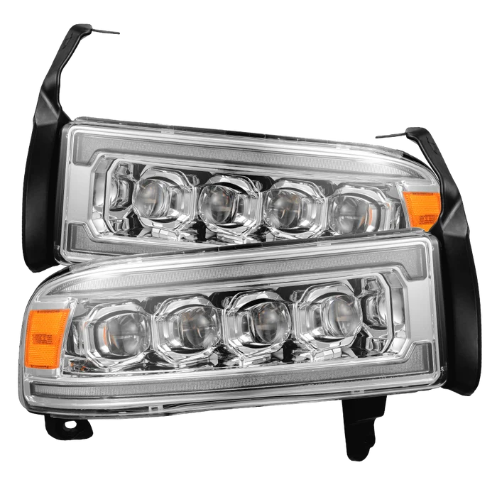 AlphaRex 880351 NOVA LED headlights for 1994-2002 Dodge Ram, Chrome