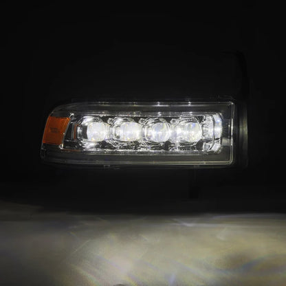 AlphaRex 880351 Chrome NOVA headlights for 94-02 Ram 1500/2500/3500