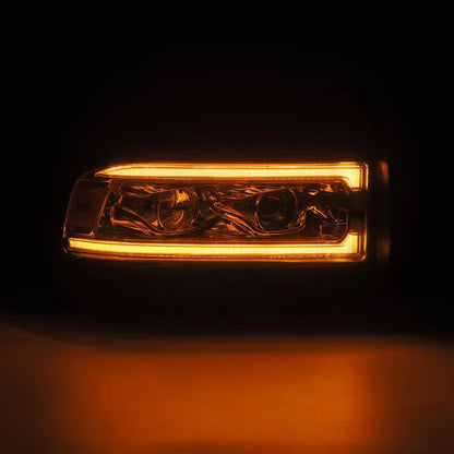 AlphaRex 94-01 Dodge Ram 1500 LUXX LED Headlights Chrome w/ Activ. Light Seq. Signal and SB DRL