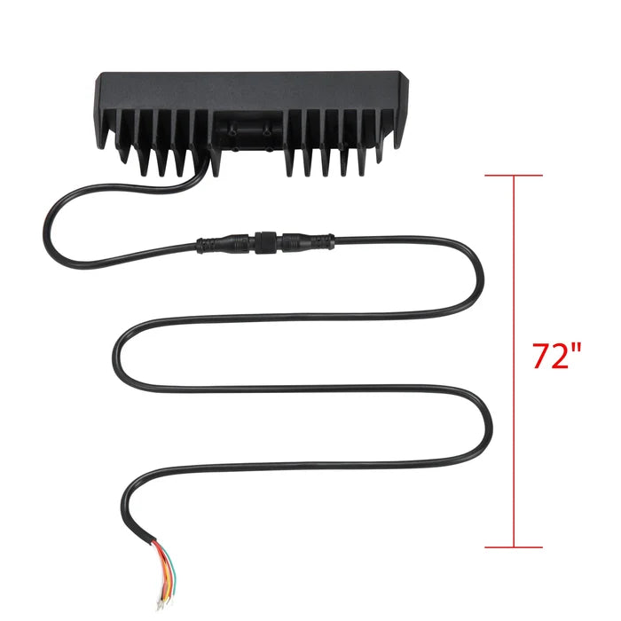 AlphaRex 940019 Arrow-X universal LED chase light with smoked lens