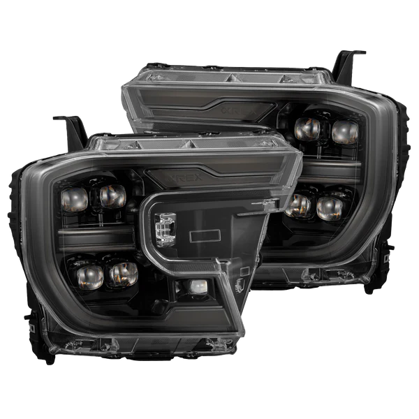 AlphaRex 24-26 Ford Ranger NOVA LED Proj Headlights Alpha Blk w/Activ Light/Seq Signal/Switchback
